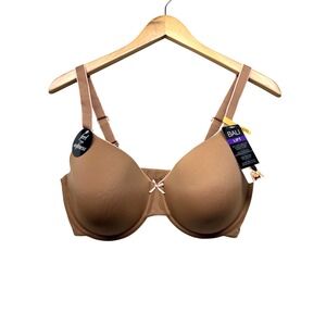 Bali One Smooth U Lift Underwire Bra 34DD Tan DF0082 Convertible Straps NWT